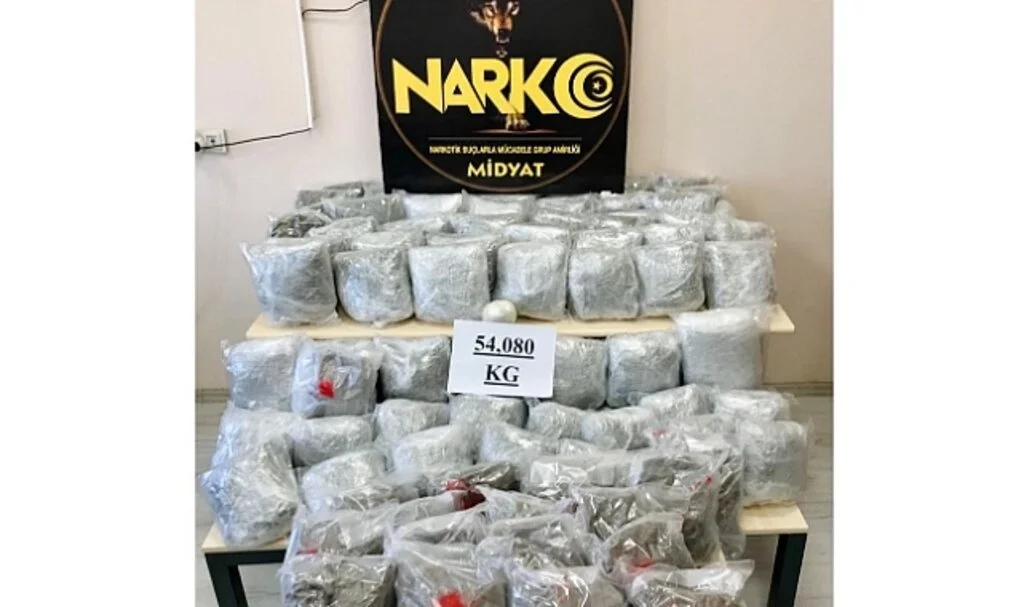  Mardin'de 96 kilo uyuşturucu ele geçirildi