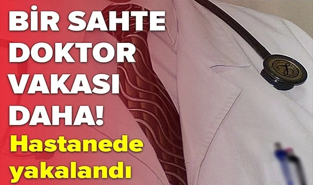 Mersin'de Sahte Doktor Yakalandı: "Mesleğin Nasıl Olduğunu Merak Ettim"