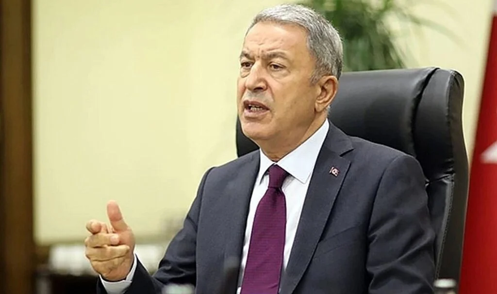Milli Savunma Bakanı Akar, İtalyan mevkidaşı ile görüştü