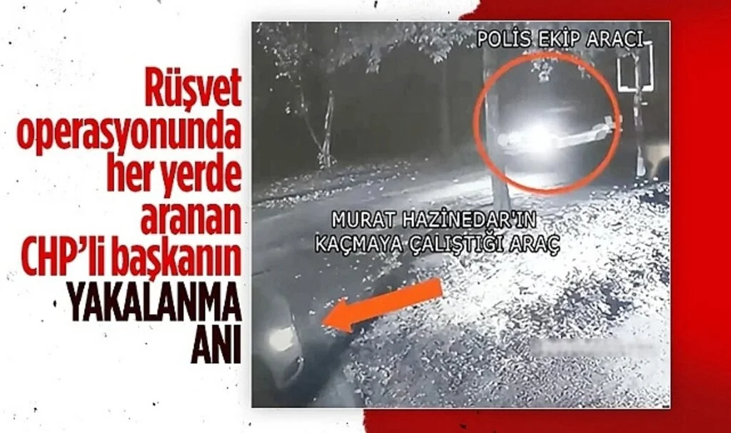 Murat Hazinedar'ın Yakalanma Görüntüleri