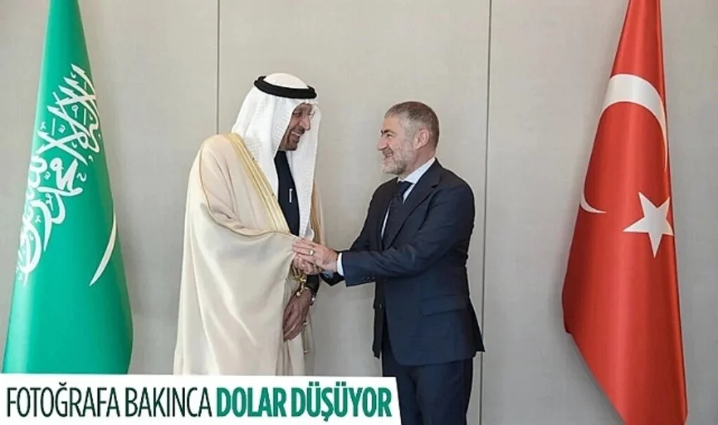 Nureddin Nebati, Suudi Arabistan Yatırım Bakanı el-Falih ile Görüştü