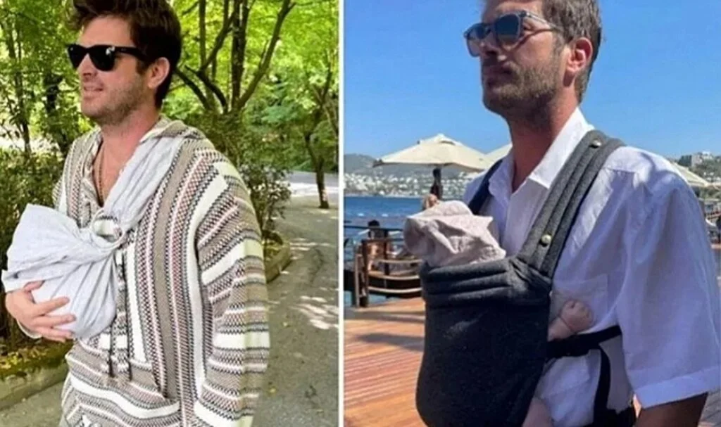 Oğlu ile oynayan Kıvanç Tatlıtuğ hayran bıraktı