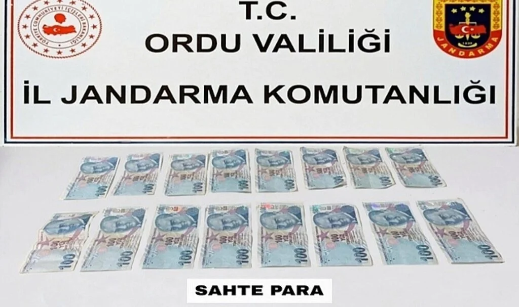 Ordu’da Sahte Para Operasyonu