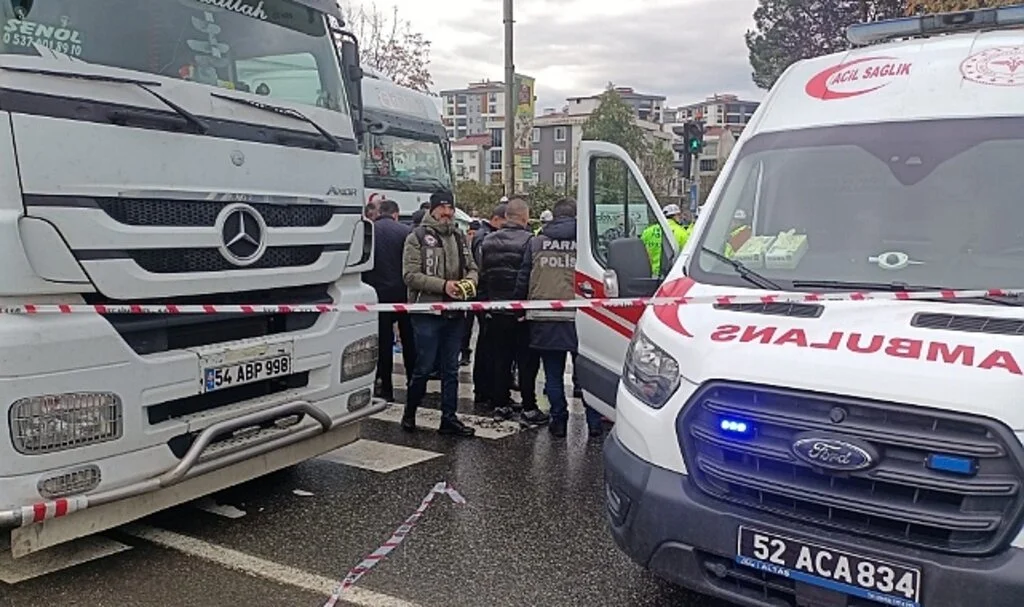 Ordu'da tır yayalara çarptı: 1 ölü, 1 yaralı