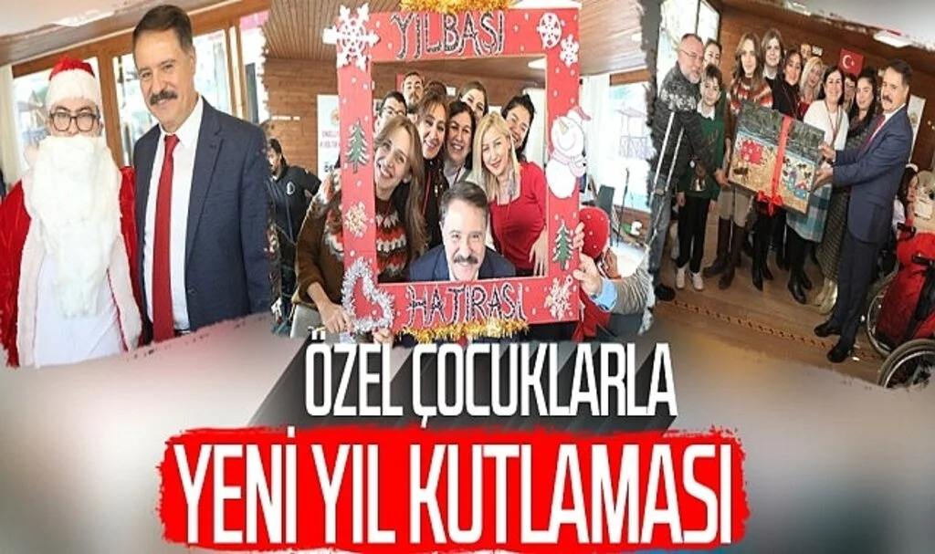 Özel çocuklarla  yeni yıl kutlaması 