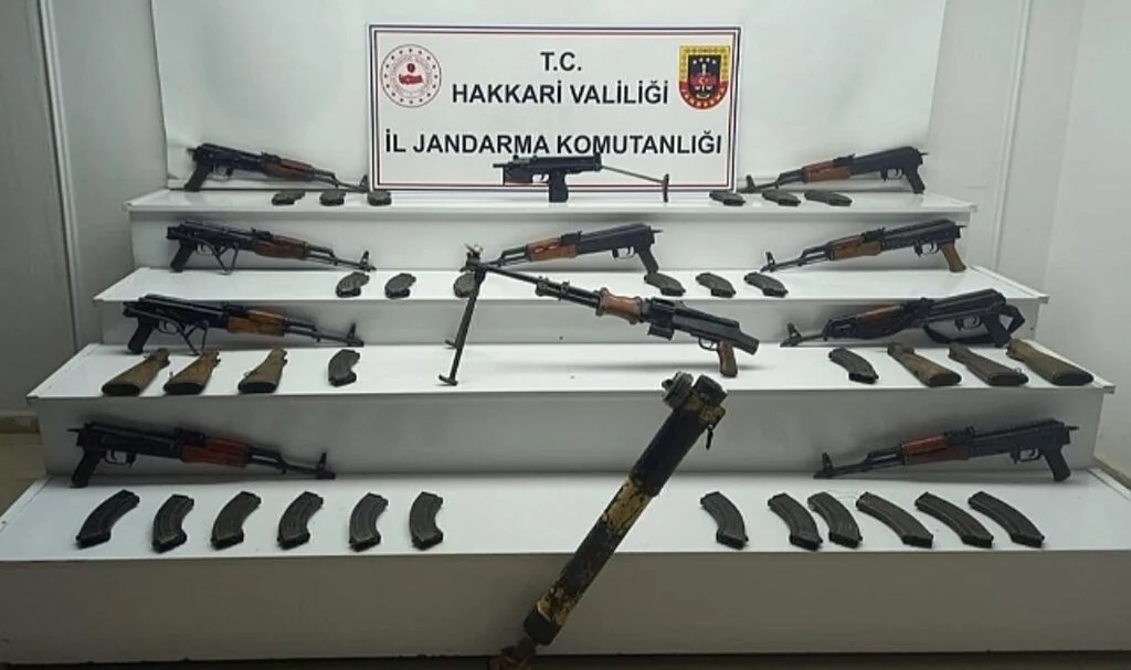 PKK terör örgütünün toprağa gömülü mühimmatları imha edildi