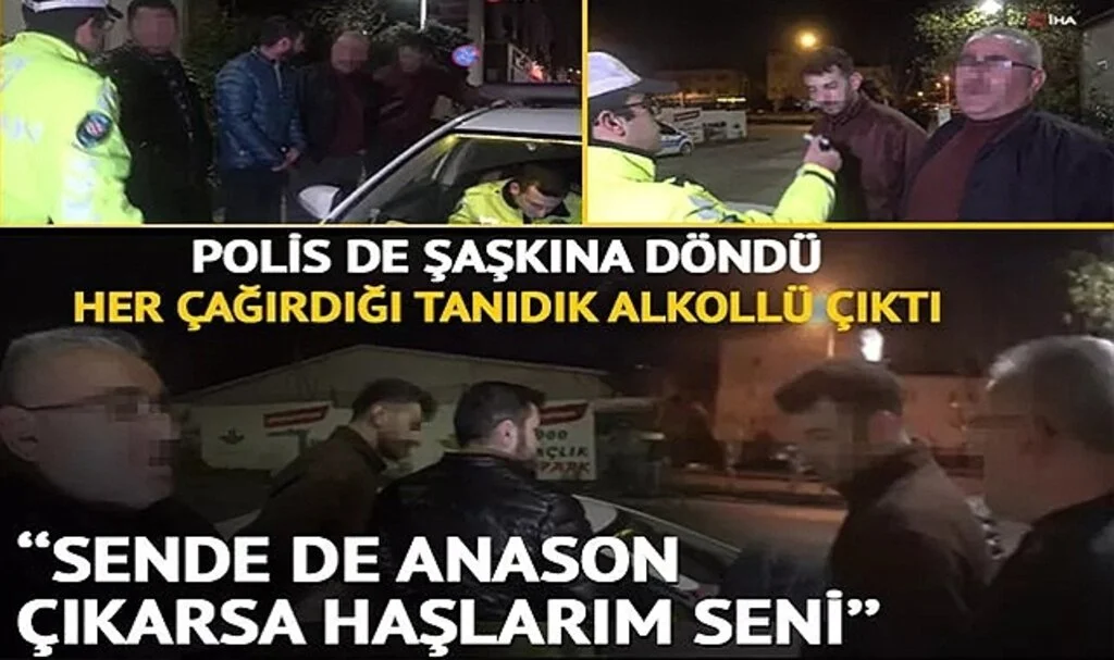 Polis de şaşkına döndü! Kurtarmak için kimi çağırdıysa alkollü çıktı... 'Sen de anasonlu içtiysen seni haşlarım'