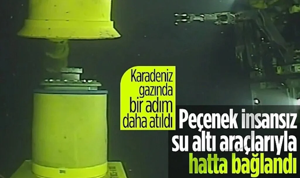 Sakarya Gaz Sahası'nda Toplama Haznesi, Vana Sistemine Bağlandı