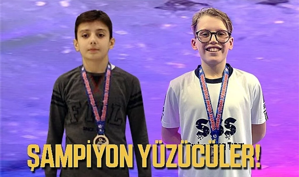 Şampiyon Yüzücüler!