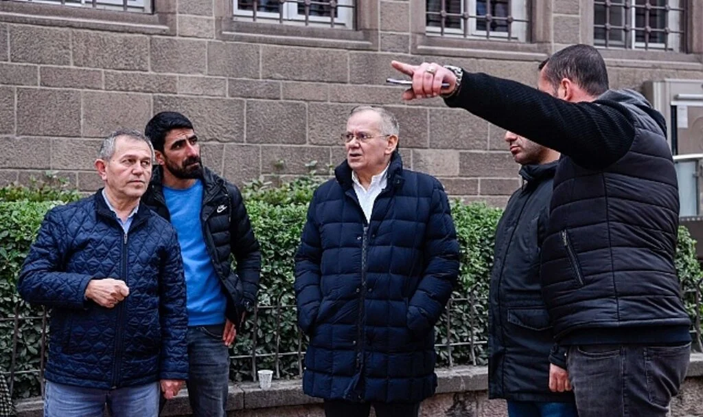 Samsun Büyükşehir Belediye Başkanı Mustafa Demir Yatırımları İnceledi