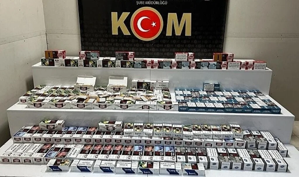 Samsun'da 45 Bin 900 Dal Makaron Ele Geçirildi