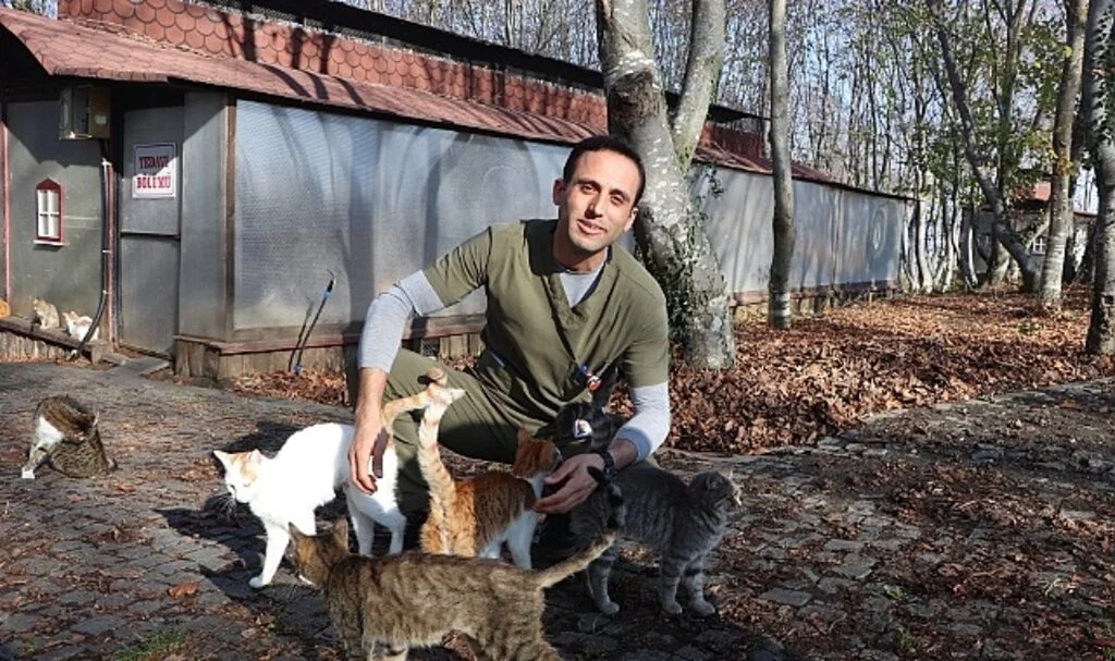 Samsun'da Bin 500 Kedi-Köpek Burada Barınıyor