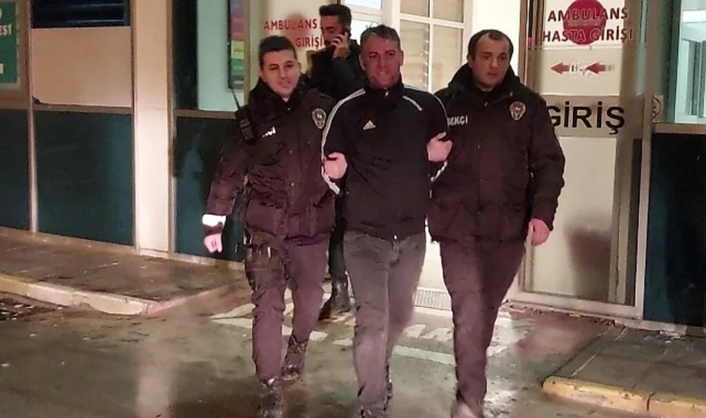 Samsun'da cezaevi firarisi bekçiler tarafından yakalandı