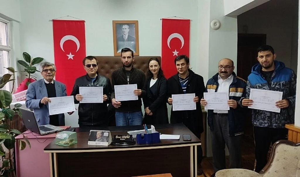 Samsun'da Görme Engellilere Bilgisayar Kursu 