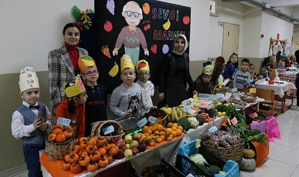 Samsun'da Minik Pazarcılar İş Başında 