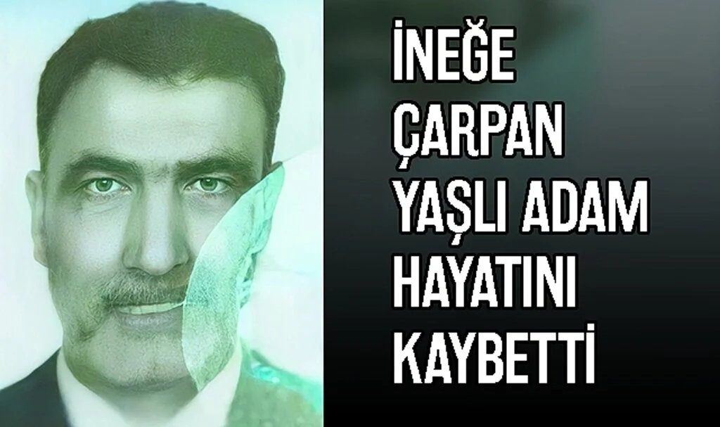 Samsun'da Motosikletiyle İneğe Çarpan Yaşlı Adam Hayatını Kaybetti