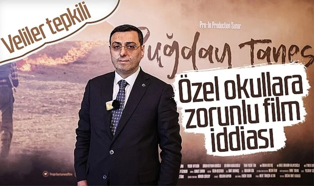 Samsun'da özel okullara zorunlu film iddiası