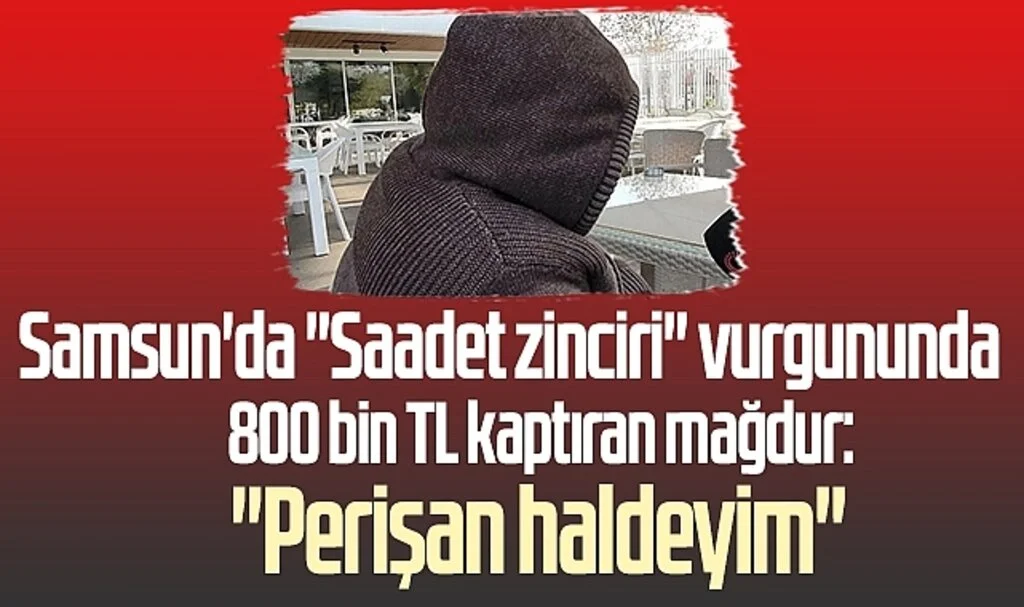 Kaldıraç çetesinin  mağduru perişan