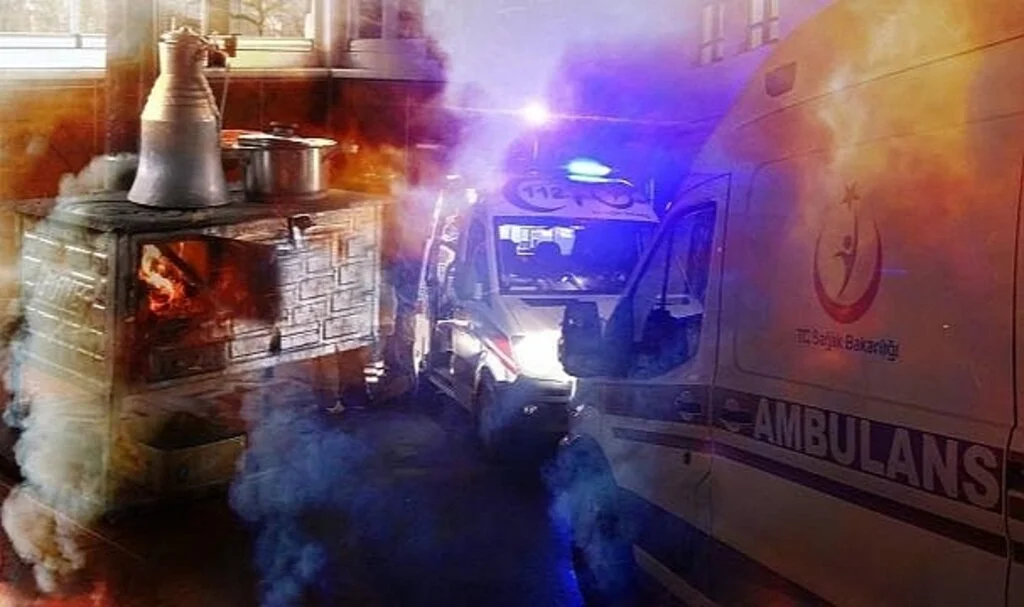 Samsun'da Sobadan Sızan Karbonmonoksit Gazından 3 Kişi Zehirlendi