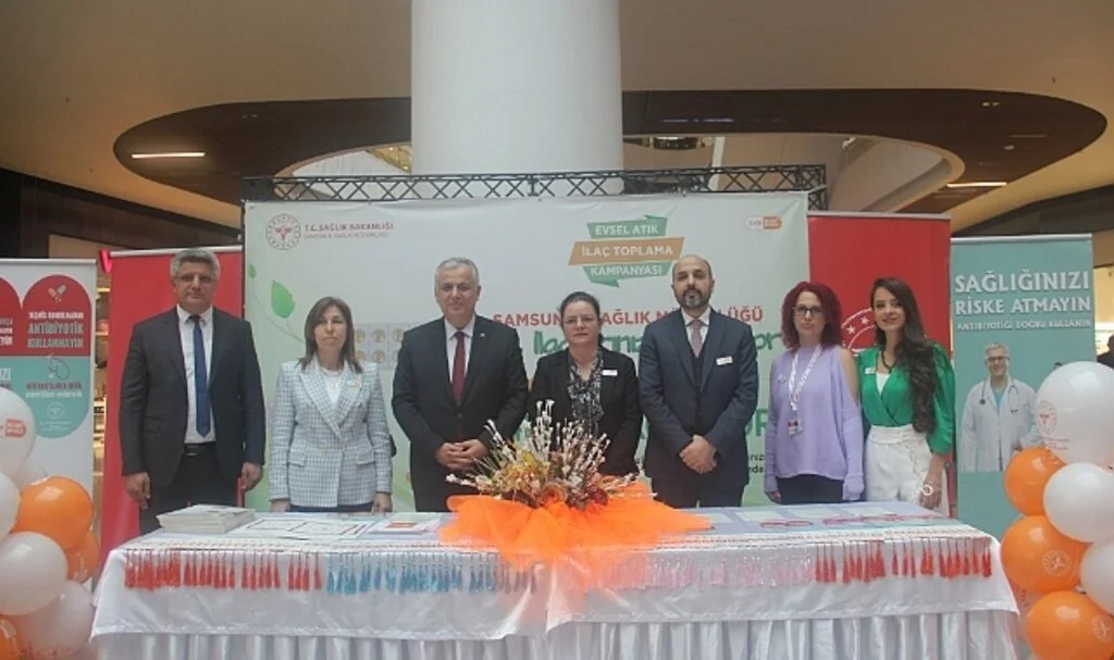 Samsun'da Temiz Doğa için Atık İlaç Kampanyası