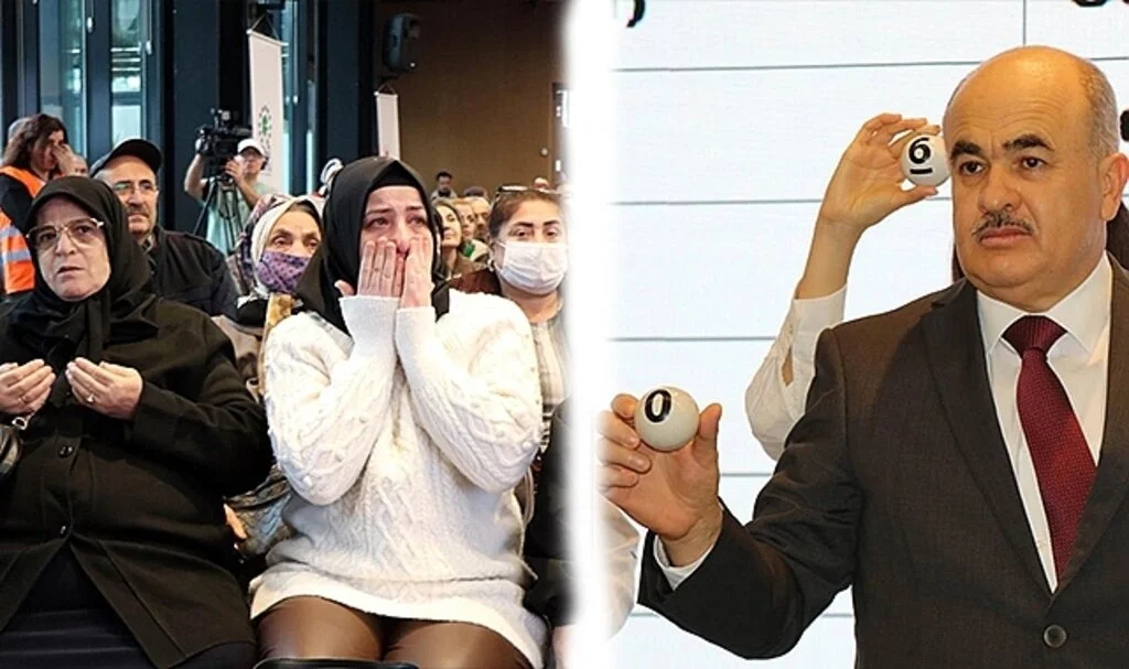 Samsun'da TOKİ Kura Çekilişinde Adını Duyanlar Ağladı