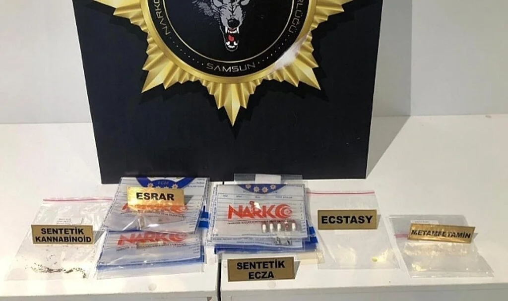 Samsun'da Uyuşturucu Ticaretinden Tutuklandı