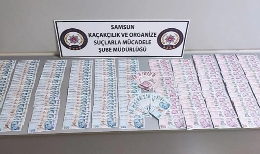 Samsun'da Yılbaşında Sahte Parayı Piyasaya Süremeden Yakalandı