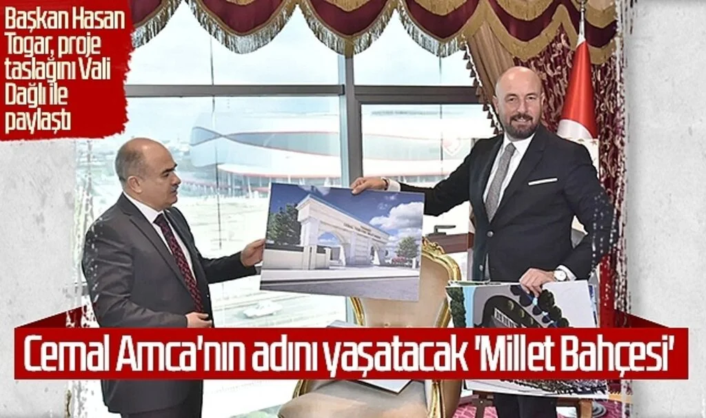Samsun Tekkeköy'de Cemal Amca'nın Adını Yaşatacak 'Millet Bahçesi'