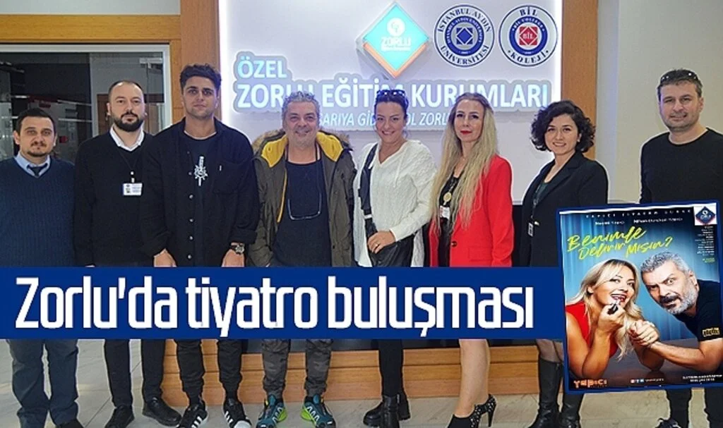 Samsun Zorlu Okulları'nda tiyatro buluşması