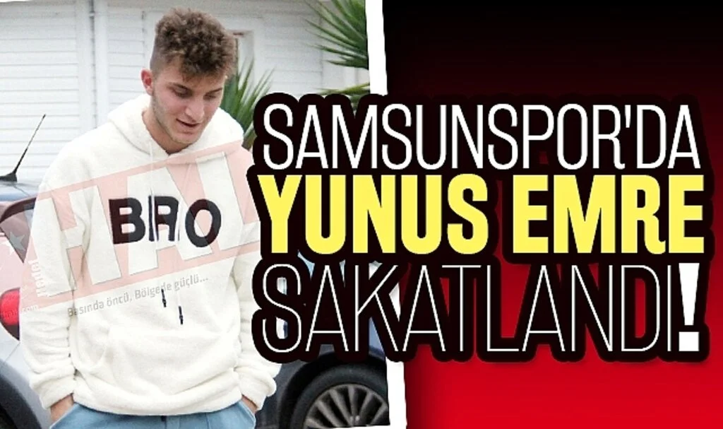 Samsunspor'da Yunus Emre Çift Şoku