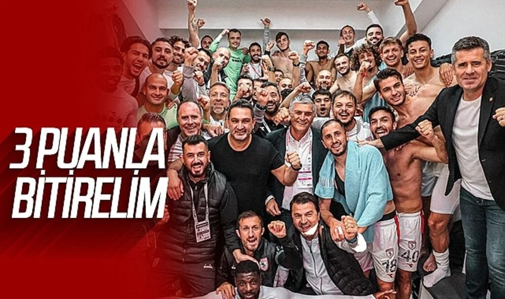 Samsunspor devreyi galibiyetle tamamlamak istiyor