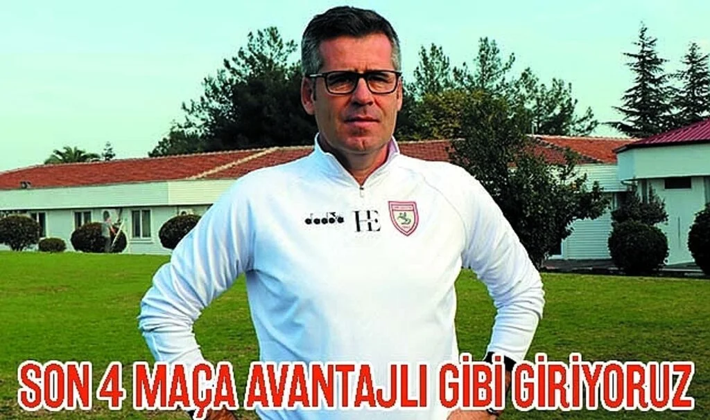 Samsunspor Teknik Direktörü Hüseyin Eroğlu: Son 4 Maça Avantajlı Gibi Giriyoruz