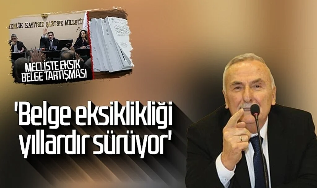 SBB Meclisi CHP eski Meclis Üyesi Mustafa Tüfek: 'Belge eksiklikliği  yıllardır sürüyor'