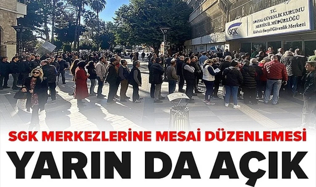 SGK'dan Mesai Saatlerine 'EYT' Düzenlemesi! Yarın o saatlerde açık olacak