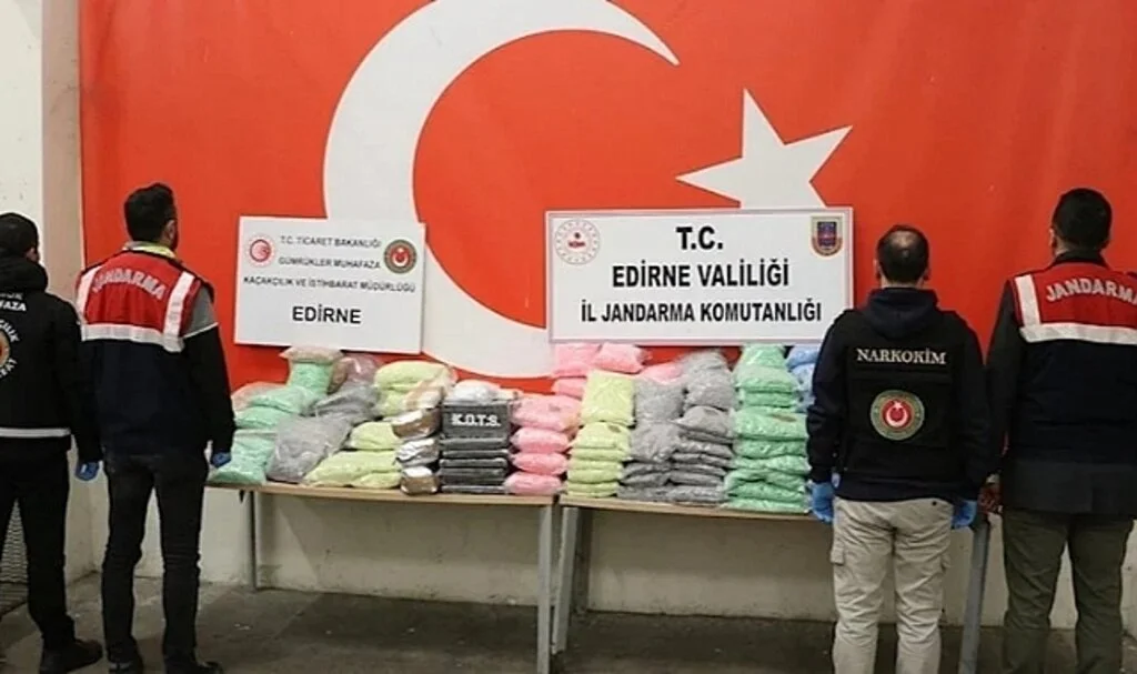 Sınır Kentinde 1.4 Ton Uyuşturucu, 5 Milyon Hap