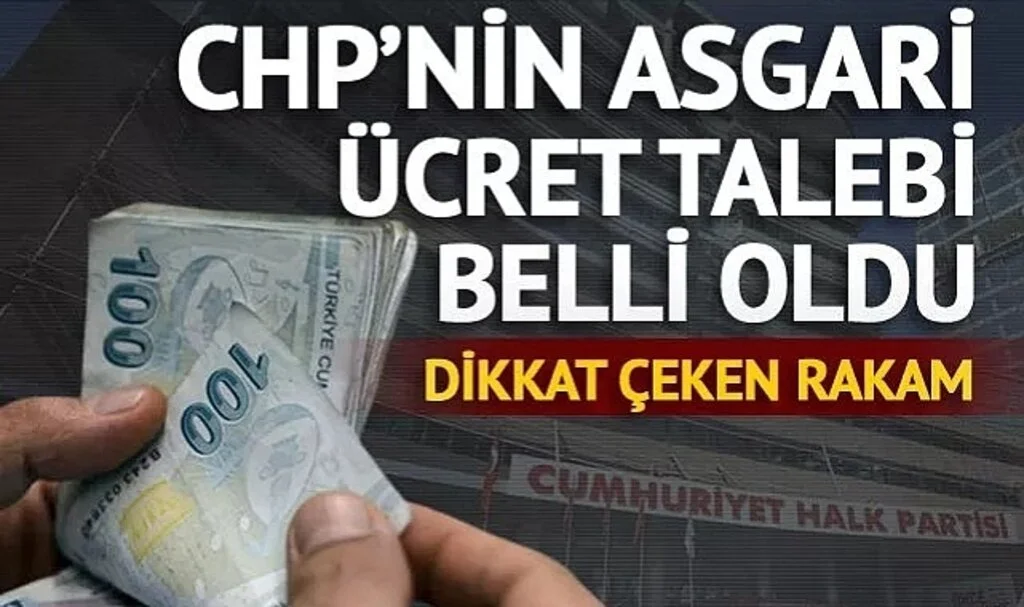 Son dakika | CHP'nin asgari ücret talebi açıklandı! İYİ Parti'nin teklifini de geçti, o rakamı sosyal medyadan duyurdu