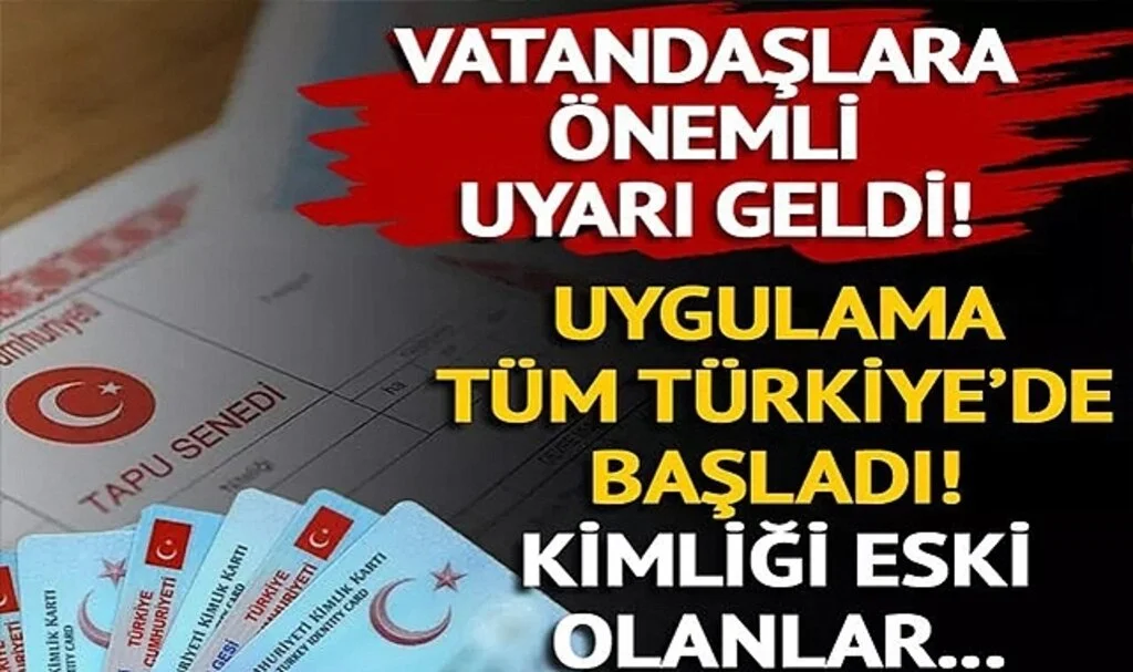 Tapuda yeni uygulama tüm Türkiye'de başladı! Kimlik Doğrulama Sistemi nasıl işleyecek? Vatandaşlara önemli uyarı