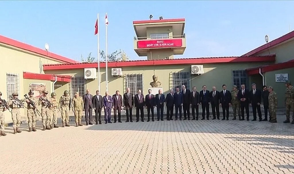 TBMM Milli Savunma Komisyonu üyeleri, sınır hattındaki tedbirleri inceledi