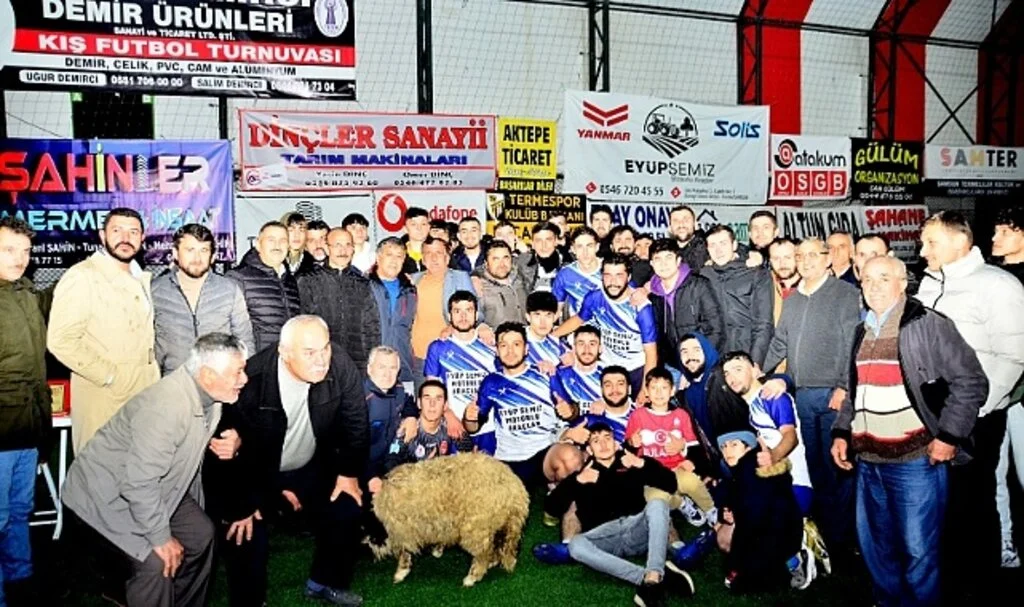 TERME KIŞ FUTBOL TURNUVASI SONA ERDİ