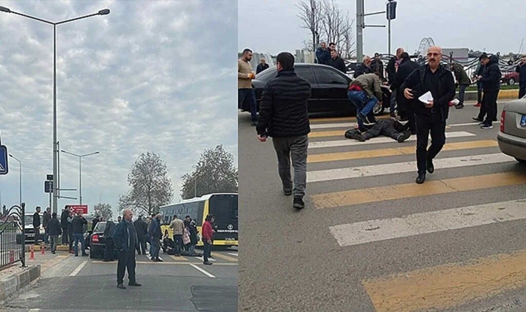 Trabzon’da yaya geçinde kaza: 2 yaralı