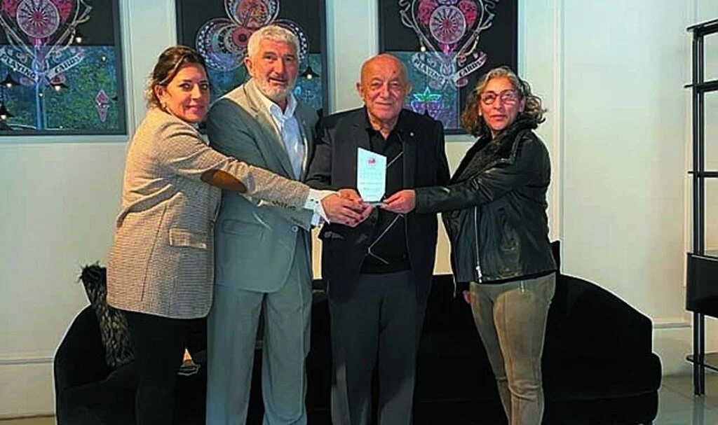 TÜRFAD'dan Haydar Öztekin'e Ziyaret 