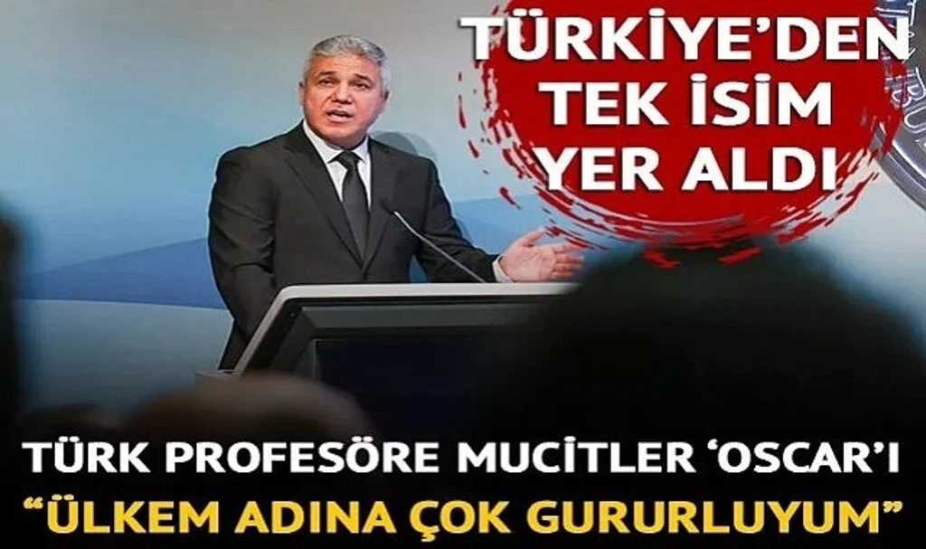 Türkiye'den yer alan tek isim oldu! Prof. Dr. Hüseyin Arslan, mucitler 'Oscar'ını kazandı