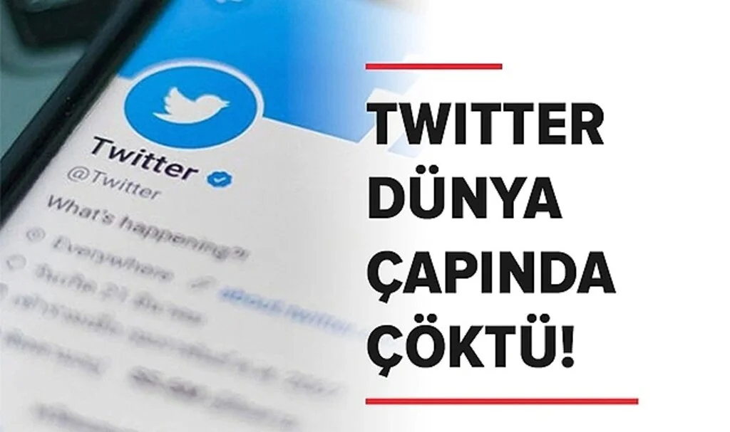 Twitter Dünya Çapında Çöktü