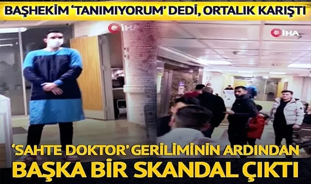 Yer: İstanbul! Başhekim 'tanımıyorum' deyince ortalık karıştı: 'Sahte doktor' geriliminin ardından başka bir skandal çıktı