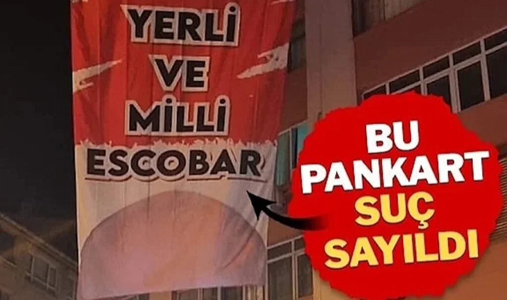 'Yerli ve Milli Escobar' pankartı suç sayıldı: Soylu'ya hakaretten ceza aldılar