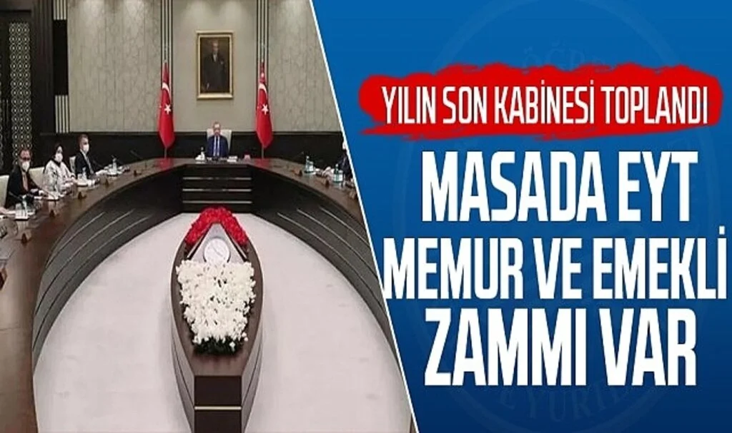 Yılın Son Kabine Toplantısı Başladı