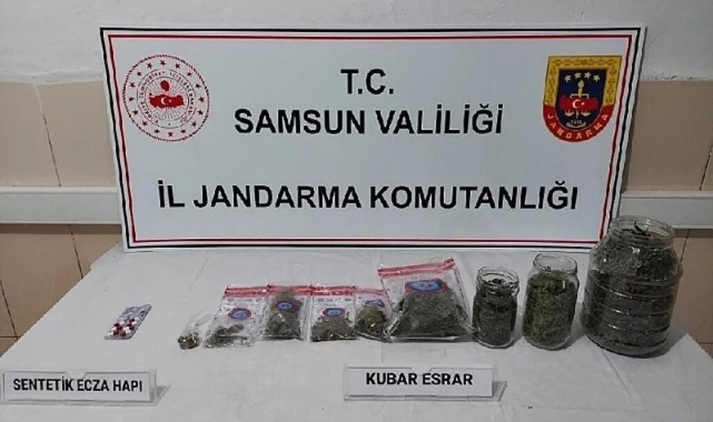 1 Kilo 349 Gram Kubar Esrar Ele Geçirildi