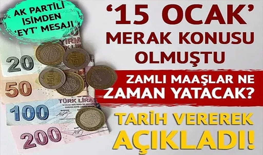 15 Ocak ve mart sonu iddiaları merak uyandırmıştı! AK Parti'den zamlı memur emekli maaşları ve EYT açıklaması: Tarih vererek açıkladı