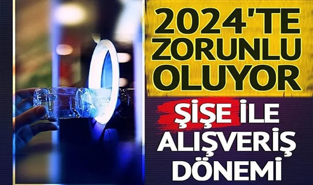 2024'te zorunlu oluyor! Tek kullanımlık içecek ambalajları için yeni karar: Alışveriş puanı olarak kullanılabilecek