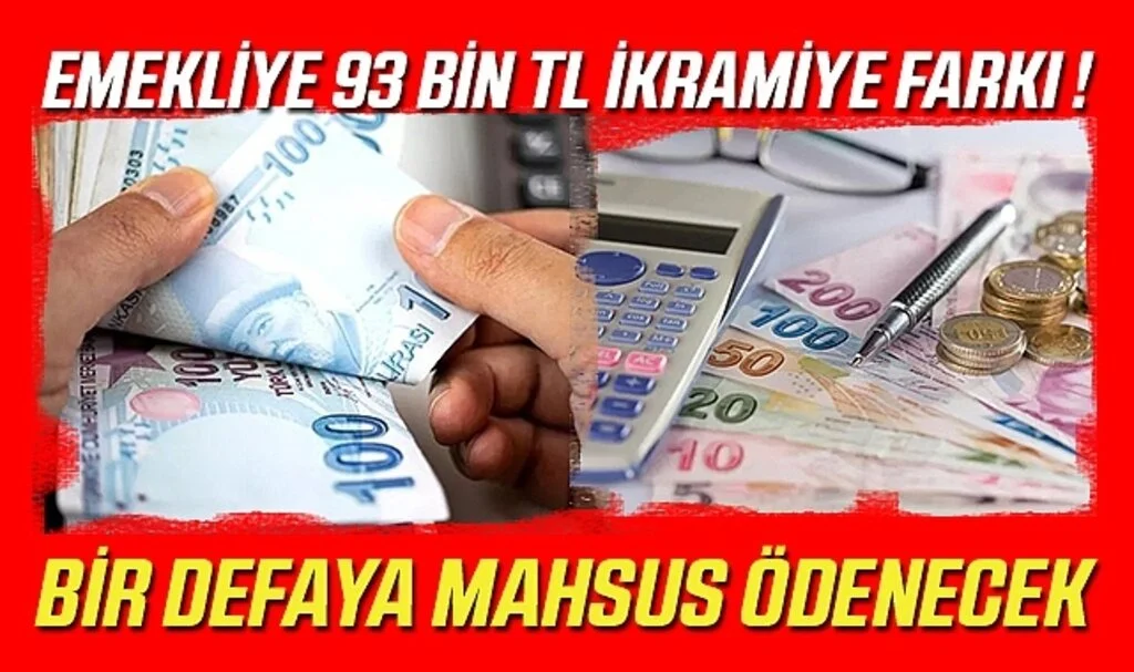 3600 ek göstergede ikramiye farkı! 2022'de emekli olanlara yaklaşık 93 bin lira ödenecek